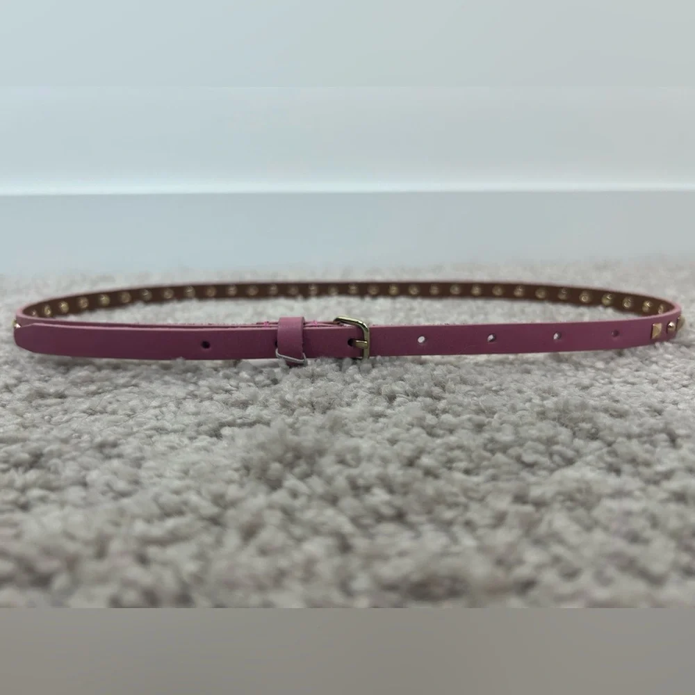 J. Crew Leather Studded Belt